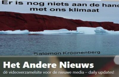 Er is nog niets aan de hand met het klimaat – Salomon Kroonenberg