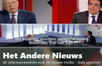 Klaus Schwab in 2016 – chippen eerst in kleding, dan onder de huid, en dan in je hersenen – Nederlands ondertiteld