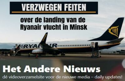 Verzwegen feiten over de landing van de Ryanair vlucht in Minsk