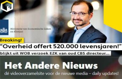 “Overheid offert 520.000 levensjaren!” blijkt uit WOB verzoek EZK van oud CBS directeur…