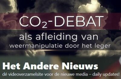 CO₂ debat als afleiding van weermanipulatie door het leger