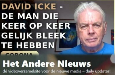 De man die keer op keer gelijk bleek te hebben – Erik van der Horst met David Icke