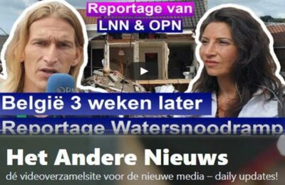 Reportage Watersnoodramp, België 3 weken later OPN en LNN