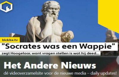 “Socrates was een Wappie”, zegt Hoogleraar want vragen stellen is wat hij deed…