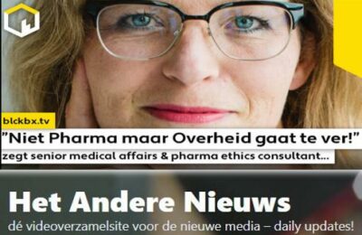 ”Niet Pharma maar Overheid gaat te ver!” zegt senior medical affairs & pharma ethics consultant Dr. Wendy Mittemeijer Ooteman…