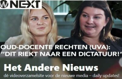 Oud-docente rechten (UVA): ‘Dit riekt naar een dictatuur!’ Maria-Louise Genet & Laura Hos