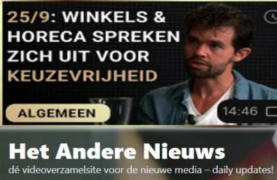 25/9: Winkels en horeca spreken zich uit voor keuzevrijheid – Erik van der Horst en Olaf Weller