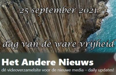 25 september 2021 – Dag van de ware vrijheid