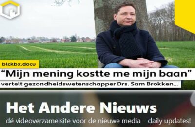 “Mijn mening kostte me mijn baan”, vertelt gezondheidswetenschapper Drs. Sam Brokken…