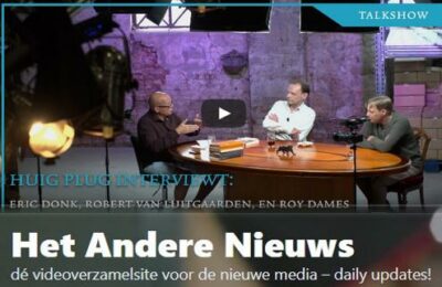 Robert van de Luitgaarden, Erik Donk (JDTV) en Huig Plug over het Haagse pedonetwerk