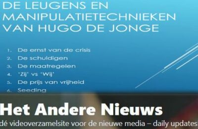 Mordechai Krispijn: 25 leugens en manipulatietechnieken van Hugo op een rijtje