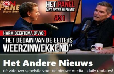 “Het dédain van de elite is weerzinwekkend” – Harm Beertema (PVV) in Het Panel