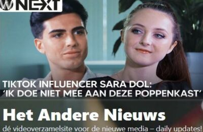 TikTok-influencer Sara Dol: “Ik doe niet mee aan deze poppenkast”