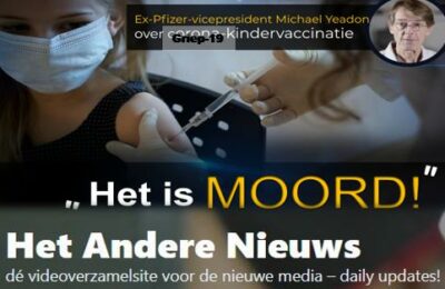 Voormalig vicepresident van Pfizer Michael Yeadon, over Griep19 -kindervaccinatie: “Het is moord!”