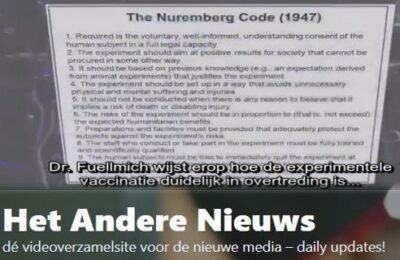 Dr. Reiner Fuellmich: alle Neurenberg-codes worden overtreden – Nederlands ondertiteld