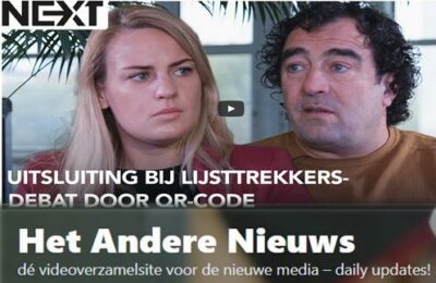 Uitsluiting bij lijsttrekkersdebat door QR-code! – Laura Hos en Peter Verstegen