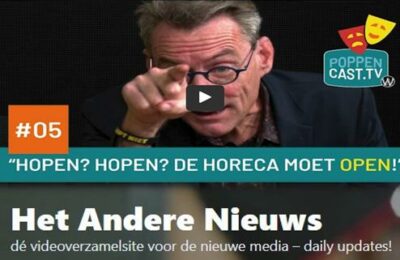 Poppencast tv # 05 – Hopen? Hopen? De horeca moet open!