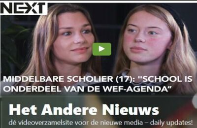 Middelbare scholier (17): “school is onderdeel van de WEF-agenda’’