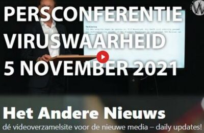 Persconferentie Viruswaarheid 5 november 2021