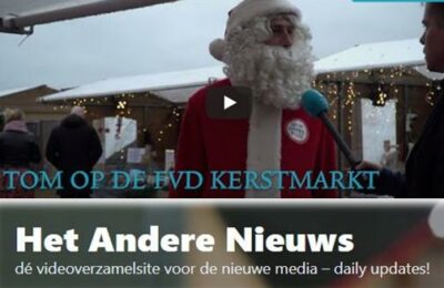 Tom op de FVD Kerstmarkt! Straatinterviews over de lockdown