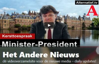 Kersttoespraak van de Nieuwe Minister-President