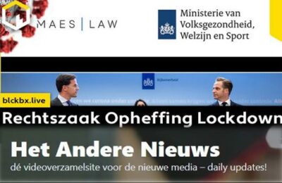 Rechtszaak Opheffing Lockdown