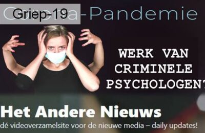 Griep-19pandemie: werk van criminele psychologen?