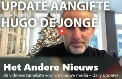 Update aangifte Hugo de Jonge