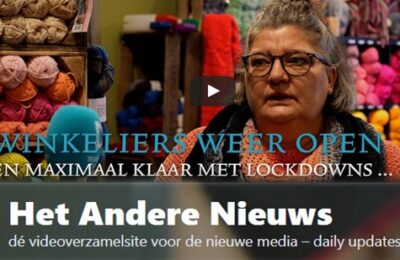 Winkels zijn weer open en zijn he-le-maal klaar met lockdowns en qr