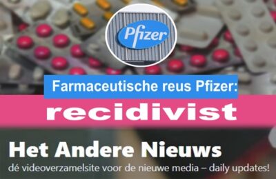 Farmaceutische reus Pfizer: recidivist