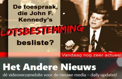 De toespraak die John F. Kennedy’s lotsbestemming besliste? (vandaag nog zeer actueel)