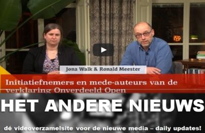 Wetenschapsbriefing met Jona Walk en Ronald Meester van Onverdeeld Open