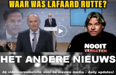 Jensen – Waar was lafaard Rutte?