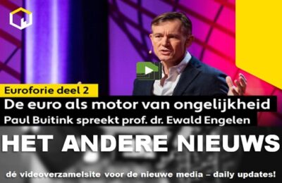 Euroforie deel 2: de euro als motor van ongelijkheid – Paul Buitink in gesprek met Ewald Engelen