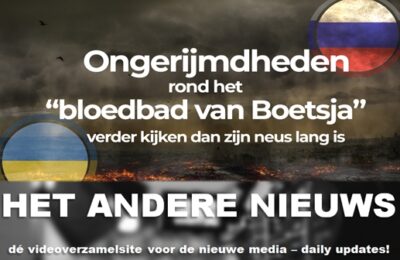 Ongerijmdheden rond het “bloedbad van Boetsja” verder kijken dan zijn neus lang is