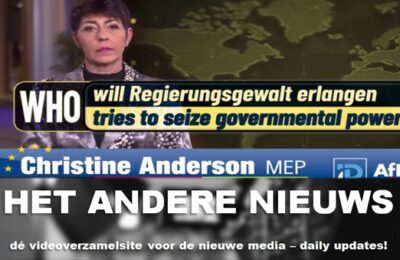 Europarlementariër Christine Anderson: Pandemieverdrag zal WHO wereldregeringsmacht geven – Engels ondertiteld