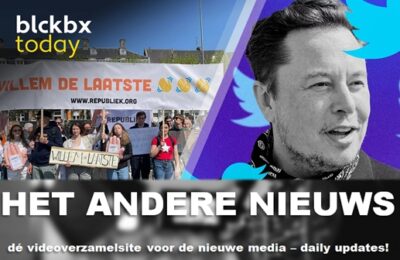 blckbx today: op Koningsdag op pad met Republiek, ‘Free Speech’ echt terug op Twitter? en meer…