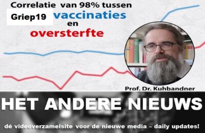 Correlatie van 98 % tussen Griep19-vaccinaties en oversterfte