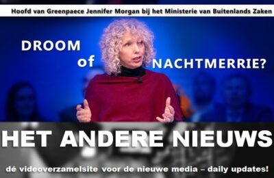 Hoofd van Greenpeace Jennifer Morgan bij het Ministerie van Buitenlandse Zaken – droom of nachtmerrie?