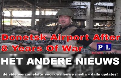 Patrick Lancaster: Binnen de luchthaven van Donetsk na 8 jaar oorlog