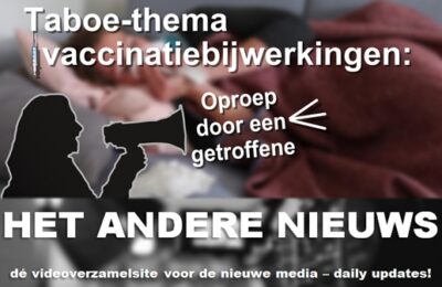 Taboe thema vaccinatiebijwerkingen, appèl van een getroffene