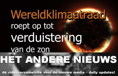 Wereldklimaatraad roept op tot verduistering van de zon