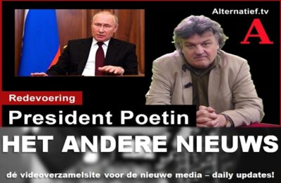 Integrale Televisierede: Poetin 24 Febr. 2022 met inleiding door voorlezer Ab Gietelink