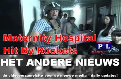 Patrick Lancaster: Kraamkliniek getroffen door raketten in Donetsk. Moeders, verpleegkundigen en artsen geven Oekraïne de schuld