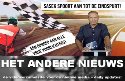 Sasek spoort aan tot de eindspurt! – Een oproep aan alle vrije voorlichters!