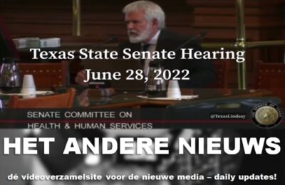 Dr. Robert Malone getuigt voor de Texas Senate Committee on Health & Human Services | 28 juni 2022