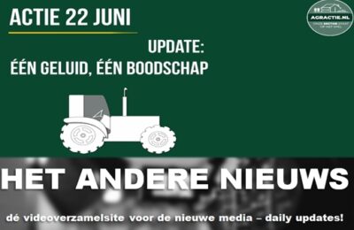 UPDATE actie 22 juni: Eén geluid, één boodschap!