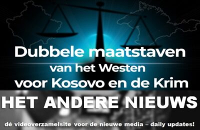 Dubbele maatstaven van het Westen voor Kosovo en de Krim