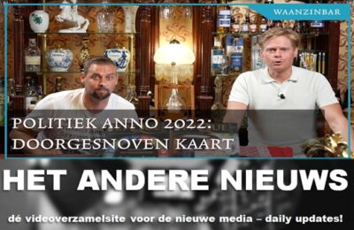 Waanzinbar! Politiek anno 2022: doorgesnoven kaart