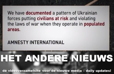 NGO documenteert Oekraïense troepen die civiele locaties als basis gebruiken